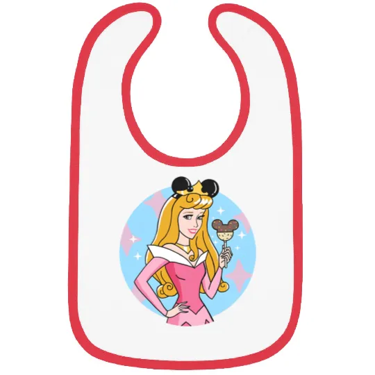 Sleeping Beauty Bibs, Disney Aurora Bibs, Sleeping Beauty Bibs