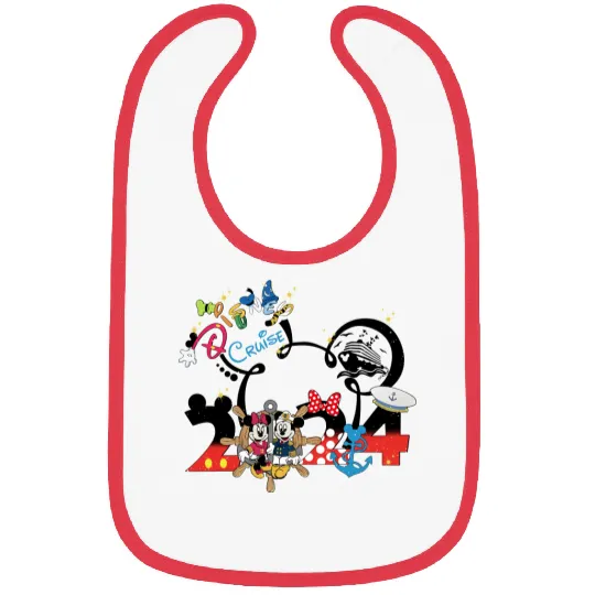 Disney Dream Cruise 2024 Bibs, Disney Cruise Bibs