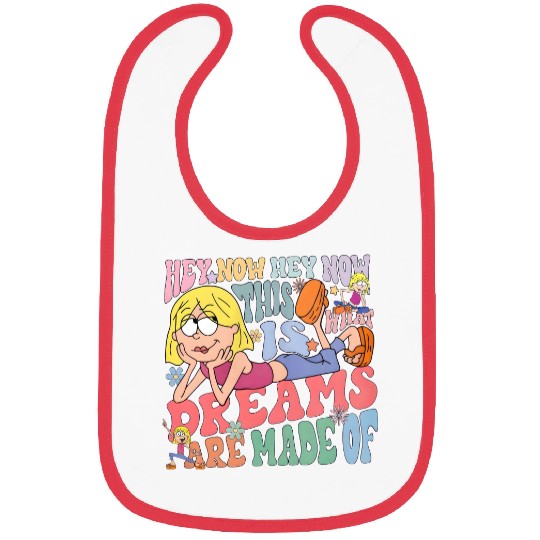 Vintage Disney Lizzie McGuire Bibs, This Is What Dreams Are Made Of Bibs