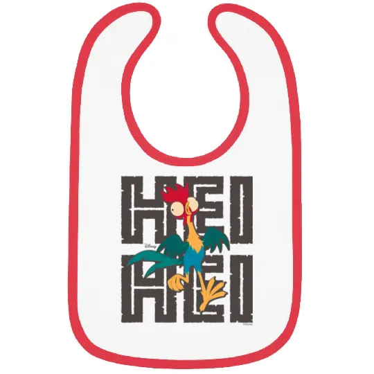 Disney Hei Hei Bibs, Disney Rooster Bibs, Funny Hei Hei Bibs, Moana Hei Hei Bibs, Disney Vacation Bibs