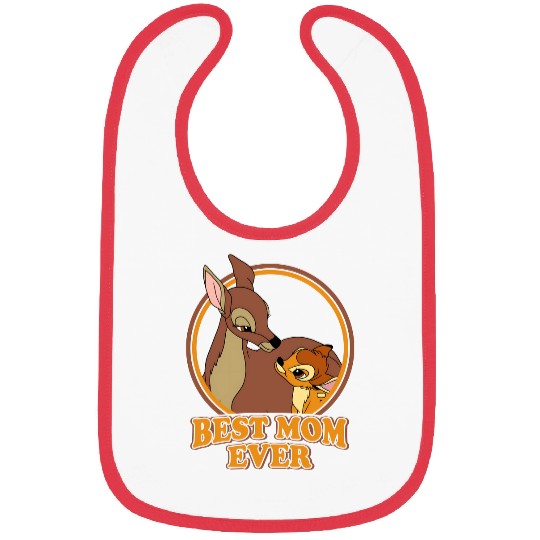 Disney Bambi And Mom Best Mom Ever Bibs, Mother's Day Gift