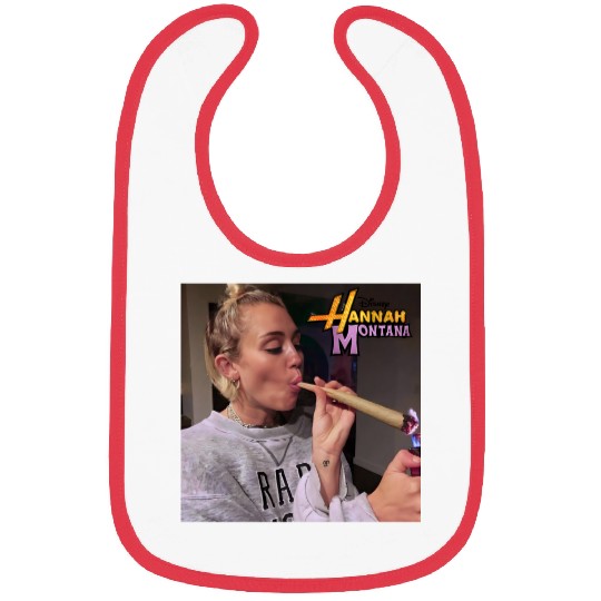 Vintage Hannah Montana Bibs, Disney Hannah Montana Logo