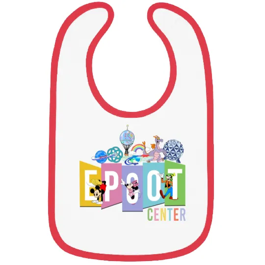 Disney Epcot Bibs, Epcot Center Bibs, Disney Epcot Vintage Bibs