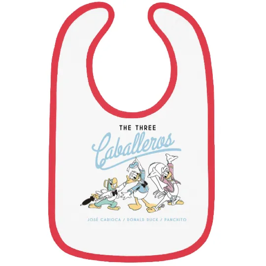 Disney The Three Caballeros Bibs, Retro Disney The Three Caballeros
