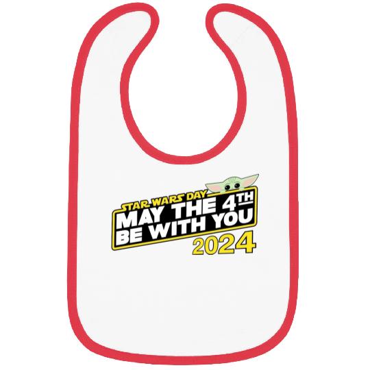 May The Fourth Be With You Bibs, Star Wars Bibs, Disney 2024 Bibs, Birthday Bibs