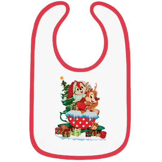 Disney Chip & Dale Christmas Bibs, Disney Couples, Disney Trip