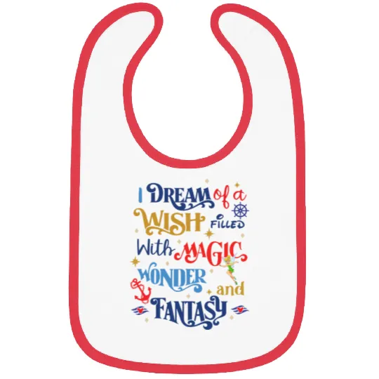 Disney Cruise Bibs, Disney Family Cruise, Disney Fantasy, Disney Wish