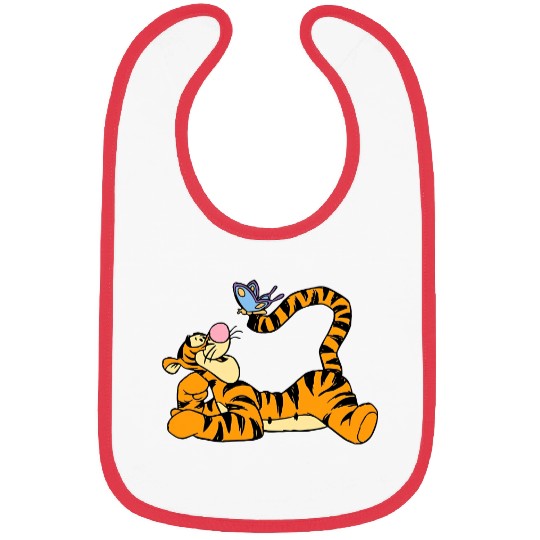 Disney Tigger with Butterfly Bibs, Winnie The Pooh Bibs, Disney Tigger Bibs, WDW Disneyland Matching Family Bibs