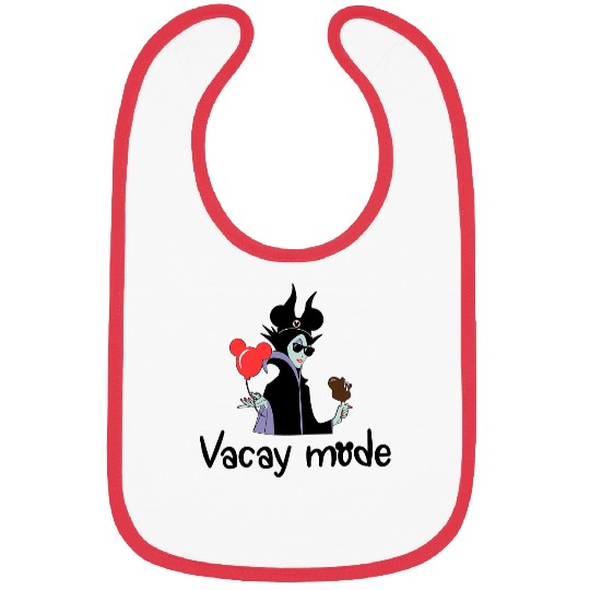 Disney Villains Vacay Mode, Maleficent Queen Sleeping Beauty Villain Bibs