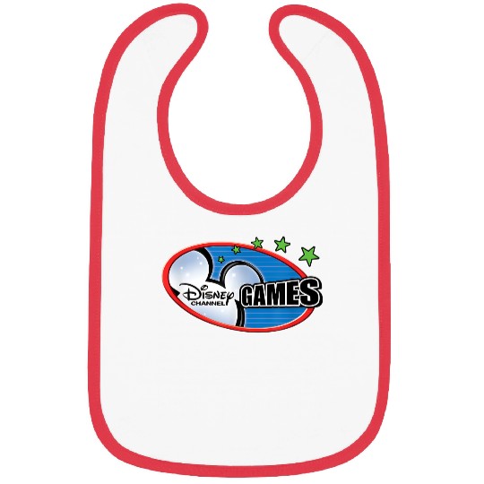 Disney Channel Games Logo Bibs, Mickey Disney Gamer Bibs, Disneyland Epcot Bibs, Gamer Kids Bibs