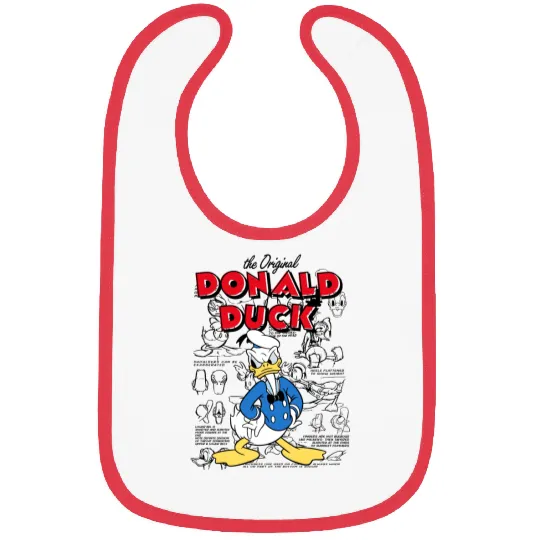 Disney Donald Duck Bibs, Donald Duck Bibs