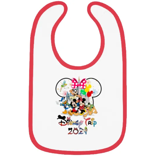 Disney Trip 2023 Bibs, Disney Family Bibs, Disney Squad Bibs, Disney 2023 Trip Bibs