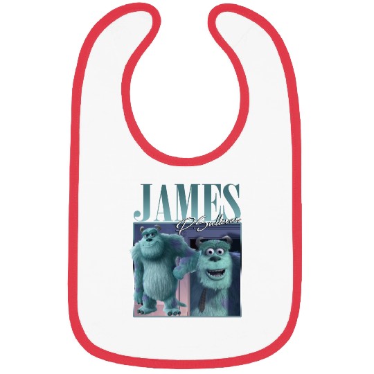 James P.Sullivan Disney Monsters Retro Bibs, Monsters Inc Vintage Style Bibs