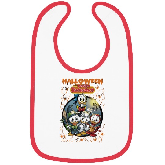Donald Halloween Bibs, Donald's Nephews Bibs, Donald Duck Bibs, Disney Halloween Bibs 2023.