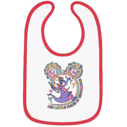 One Little Spark Of Inspiration  Bibs, Disney Figment Dragon Bibs