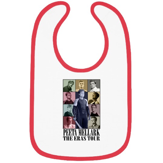 Peeta Mellark Eras Tour Vintage Unisex Bibs, Peeta Mellark Vintage Bibs