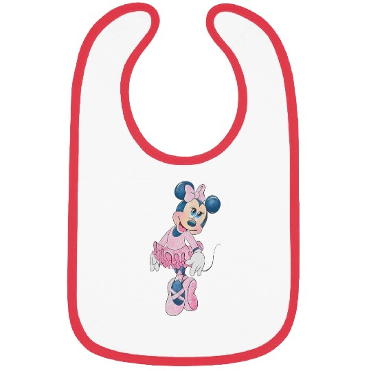 Minnie Mouse Ballerina Bibs, Family Disney Bibs, Matching Minnie Bibs