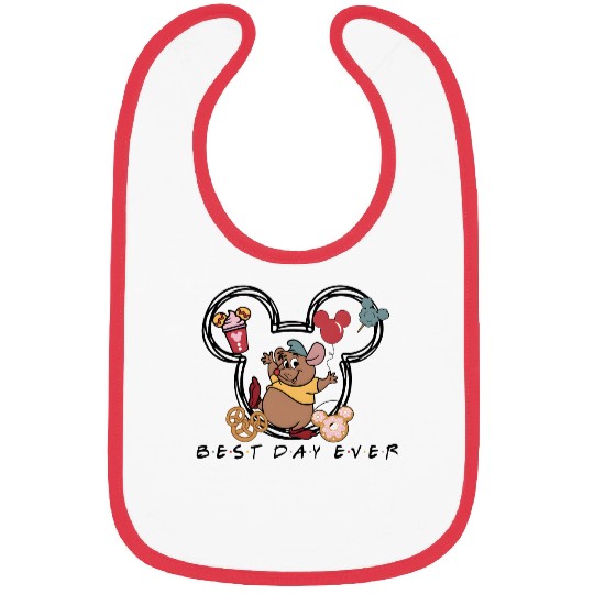 Best Day Ever Gus Gus Bibs, Disney Cinde Bibs