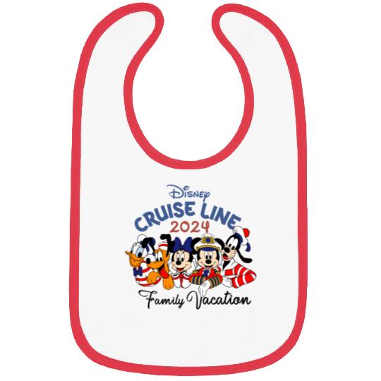 Custom Disney Cruise Bibs, 2024 Disney Cruise Family Bibs