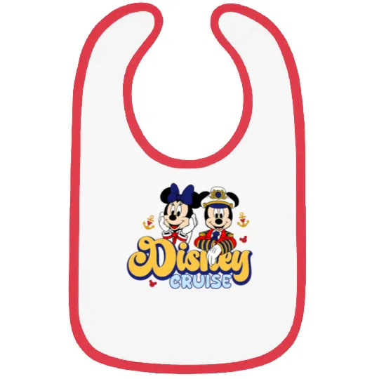 Disney Vacation 2024 Bibs, Disney Cruise Disney Cruise Bibs