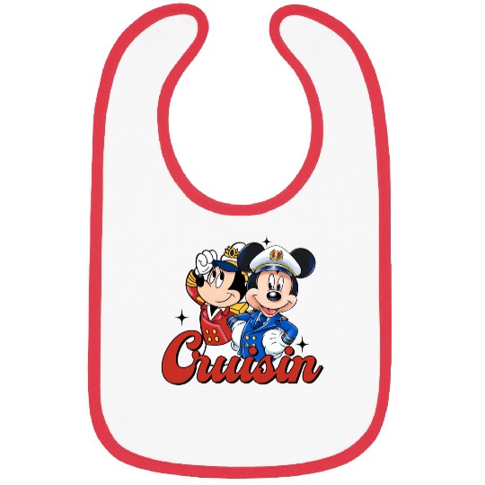 Disney Magical Cruisin' Bibs, Disney Cruise Vacation Bibs, Matching Disney Cruise Bibs