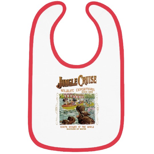 Disney Bibs, Vintage Disney Jungle Cruise Ride Bibs