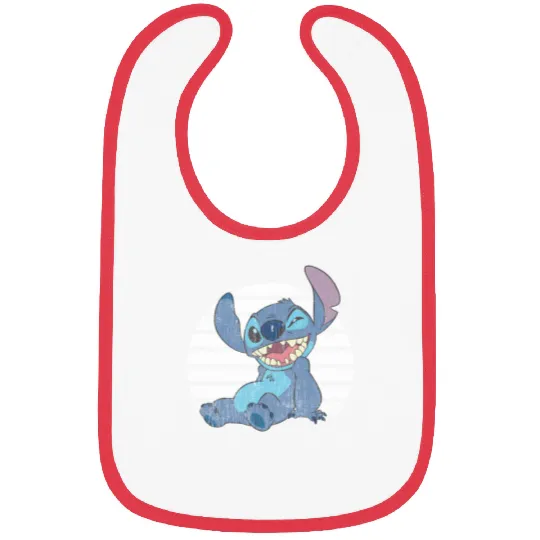 Stitch And Toothless T-Shirt Disney Classic Winking Stitch Bibs