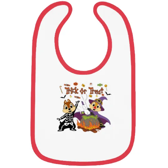 chip and dale Bibs, chip and dale halloween, disney chip and dale halloween Bibs, chip and dale, halloween Bibs, , 121644