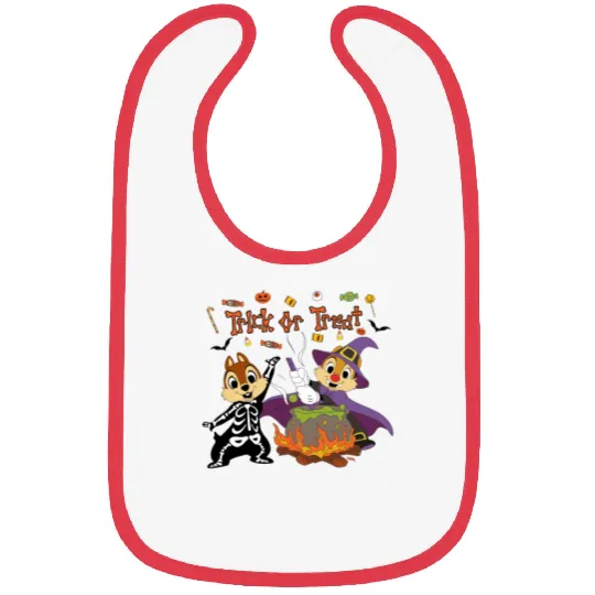 chip and dale Bibs, chip and dale halloween, disney chip and dale halloween Bibs, chip and dale, halloween Bibs, , 121644