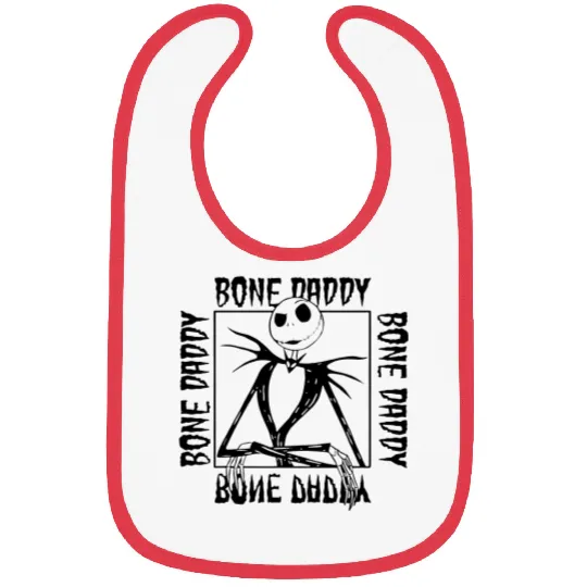 Jàck skèllington, Jàck skèllington halloweeen, Jàck skèllington merch , Jàck skèllington disnèy, Jàck skèllington logo Bibs