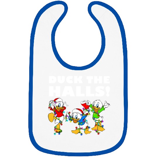 Disney Ducktales Christmas Lights Bibs, Duck The Halls Bibs