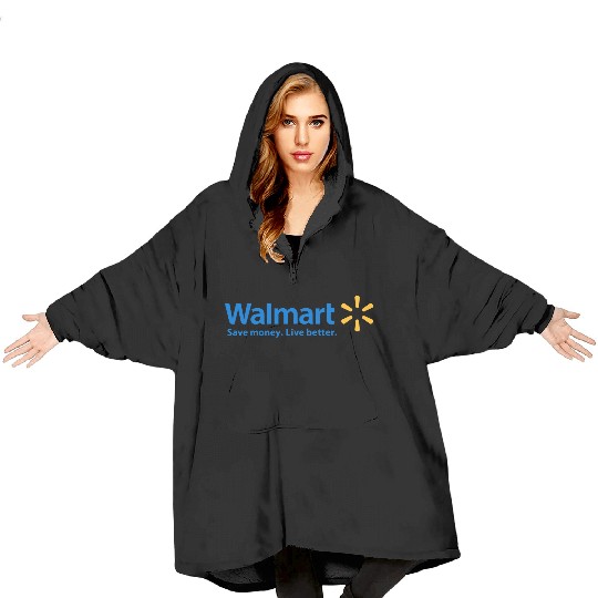 Walmart Logo Blanket Hoodies