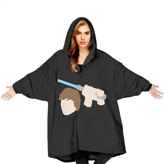 Luke Skywalker Lightsaber Blanket Hoodies