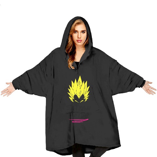 Saiyan Pride Dragonballz Blanket Hoodies
