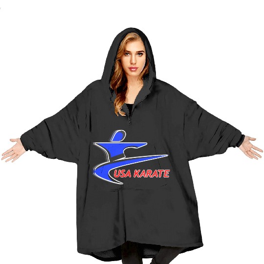 Team USA Karate Blanket Hoodies