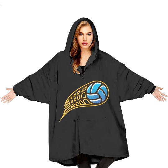 Volleyball Blanket Hoodies