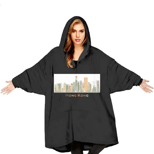 hongkong Blanket Hoodies