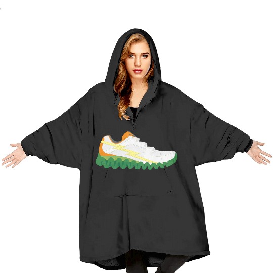 running shoe Blanket Hoodies