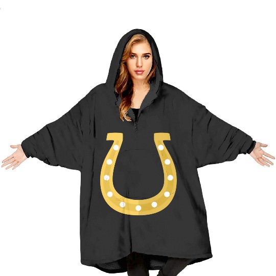 Horseshoe Blanket Hoodies