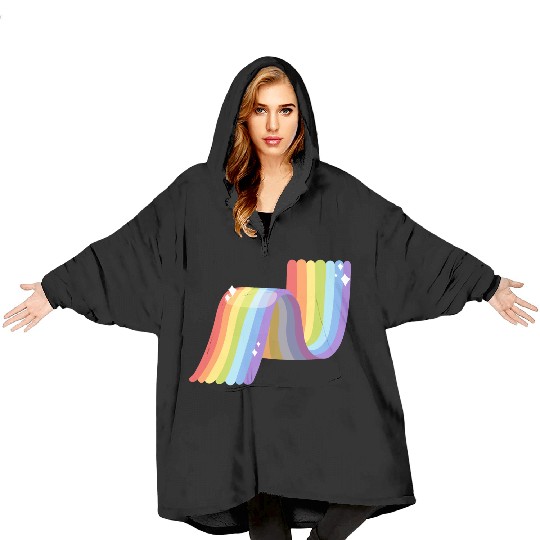Rainbow Blanket Hoodies