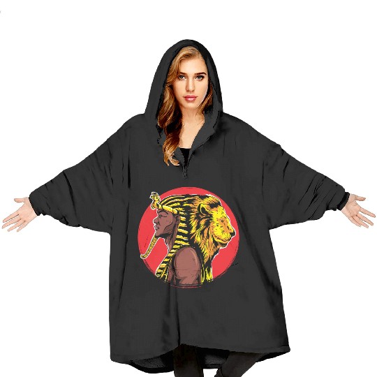 Pharoh x Lion Blanket Hoodies