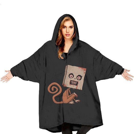 Psycho Sack Monkey Blanket Hoodies