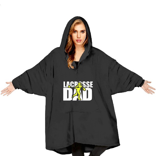 Lacrosse Dad Blanket Hoodies