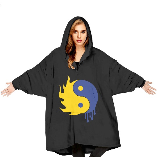 Ying Yang Blanket Hoodies