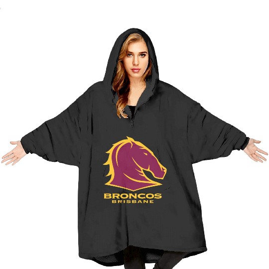 BRISBANE BRONCOS NRL TEAM LOGO PET TANK CAT OR DOG Blanket Hoodies