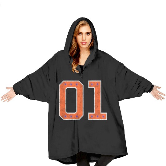 01 General Lee Style Blanket Hoodies