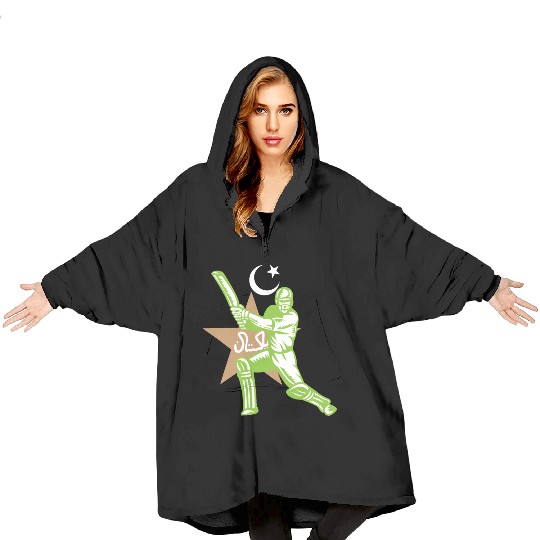 Pakistan Cricket Team Blanket Hoodies Fans Jersey