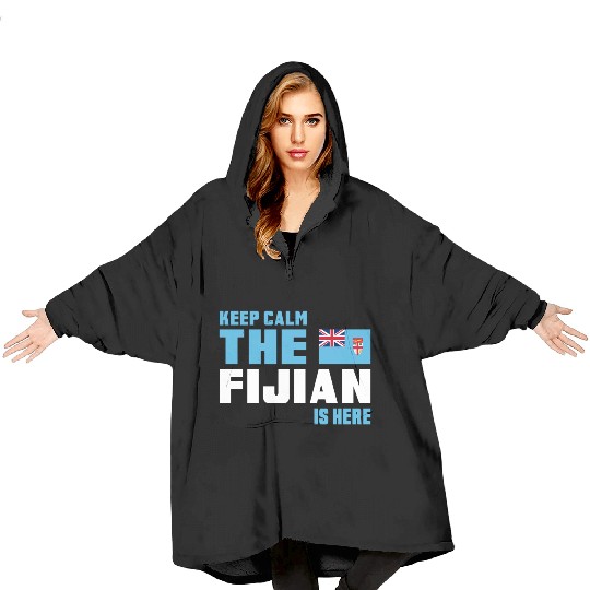 Keep Calm Fiji / Gift Flag Blanket Hoodies