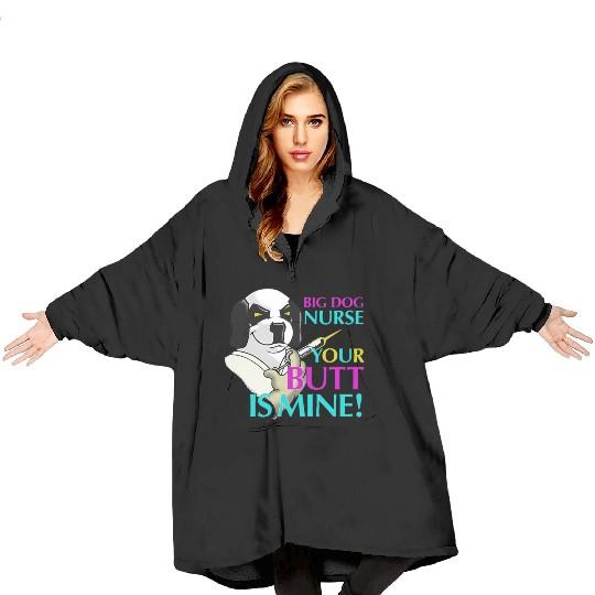 BIG DOG NURSE Blanket Hoodies