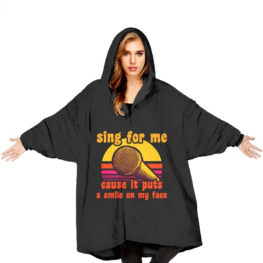 Singer Blanket Hoodies